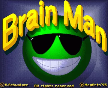 Brain Man screen shot title